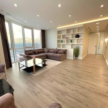 Vip Apartment 120M2 With Panoramic Windows, 22 Floor. Obolon Kiev Dış mekan fotoğraf