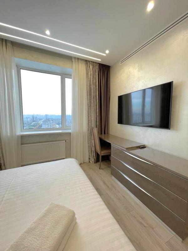 Vip Apartment 120M2 With Panoramic Windows, 22 Floor. Obolon Kiev Dış mekan fotoğraf